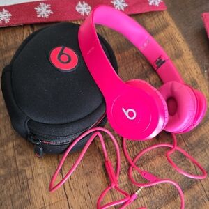 Beats by Dre Pink On-Ear Headphones